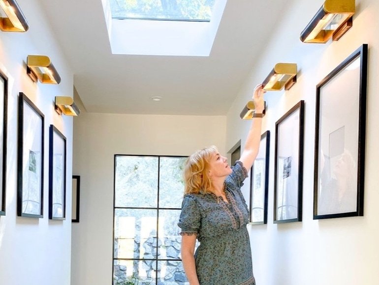 Ranch Revival Mountain Modern Hallway Design