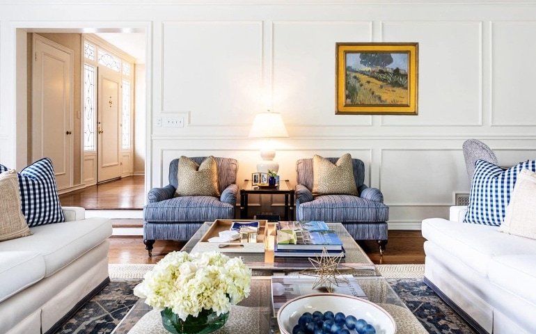 San Marino Charleston Charm Sitting Room Design