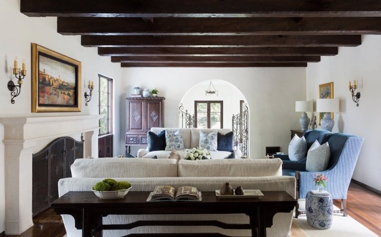 Oh So Spanish Transitional Main Room Design