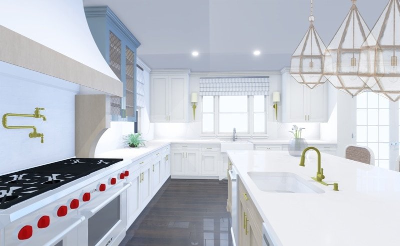 Bridge Kitchen Rendering