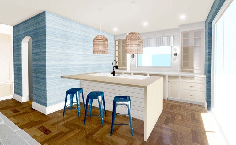 California Coastal Kitchen Design