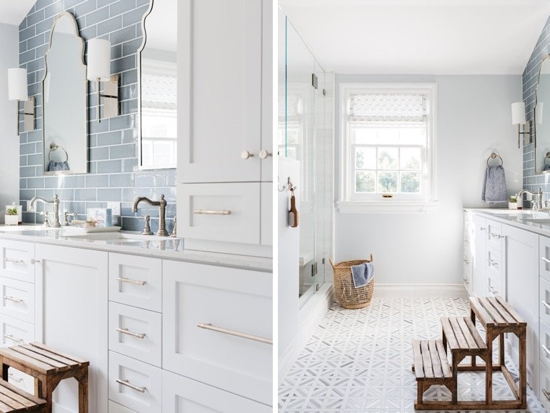 Family Friendly La Canada Kids Bathroom Design