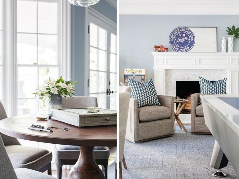 Family Friendly Living Room Design La Canada