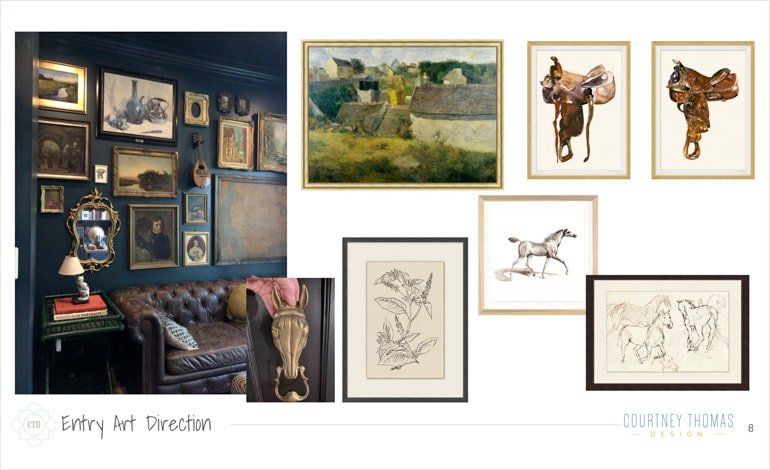 Horse Wallart Decor Accessories
