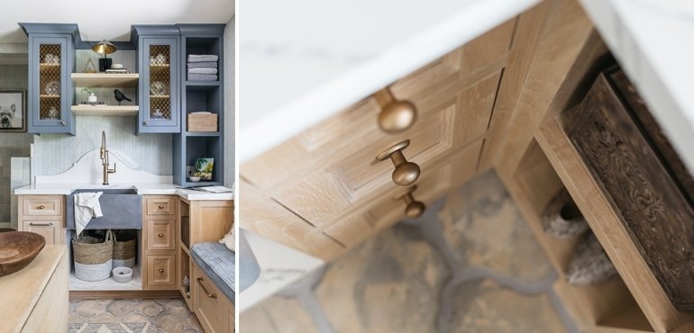 Kitchen Sink Cabinet Hardware Design 1