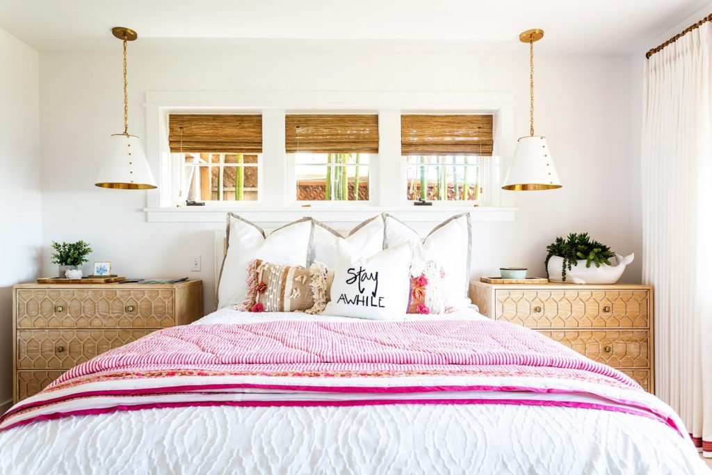 Laguna Breezy Blue Beach Bedroom Interior Design