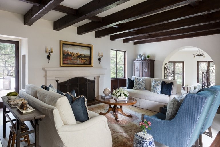 Living Area Design La Canada Oh So Spanish