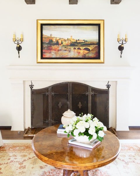 Living Room After Design La Canada Oh So Spanish