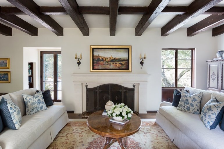 Living Room Design La Canada Oh So Spanish