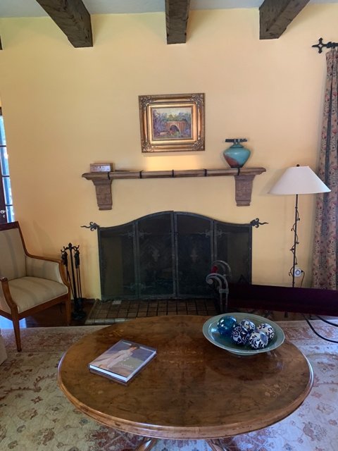 Oh So Spanish Before Fire Place