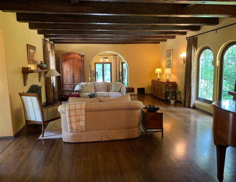 Oh So Spanish Before Living Room