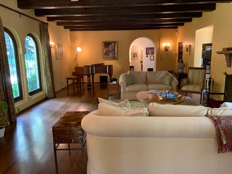 Oh So Spanish Living Room Before