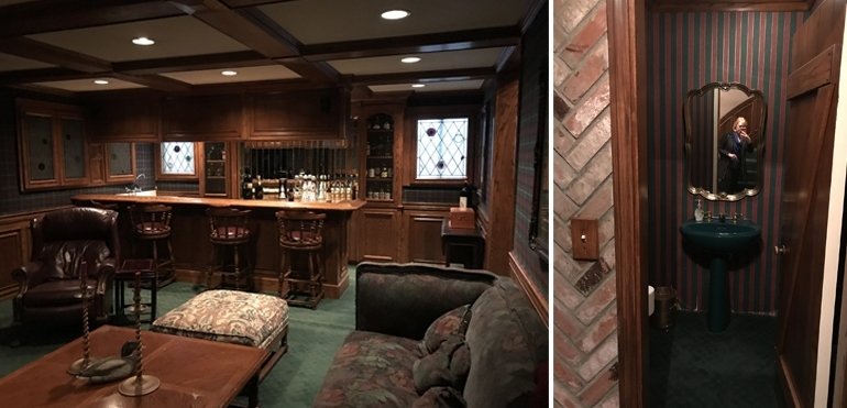 Our Playful Plaid Pub Before Image 1