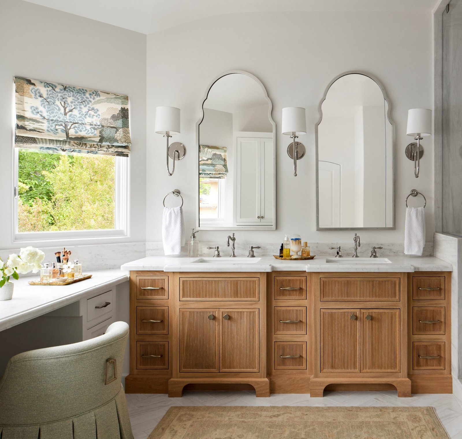 What to look for before buying a house - spacious bathroom with natural light